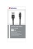 Papírenské zboží - USB-Kabel, schwarz, Micro USB B, 100 cm, VERBATIM
