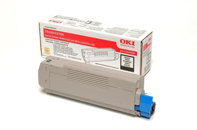 Papírenské zboží - Toner pro "C5600, 5700" tiskárny, OKI Černá, 6 tis.stran