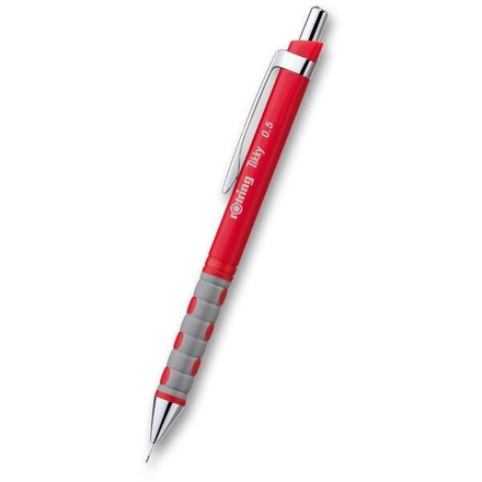 Papírenské zboží - Mikrotužka Rotring Tikky Color červená