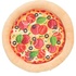 Papírenské zboží - PIZZA, Plüschpizza, ca. 26 cm
