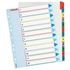 Papírenské zboží - Esselte Mylar-Kartonregister mit wiederbeschreibbarem Deckblatt, A4 Maxi, gemischte Farben