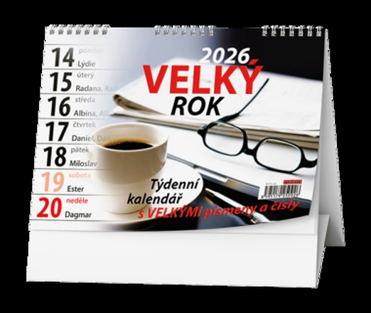 Papírenské zboží - Stolní kalendář - Velký rok