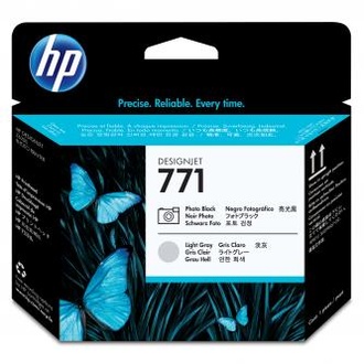 Papírenské zboží - HP originální tisková hlava CE020A, HP 771, photo black/light grey, HP HP Designjet Z6200