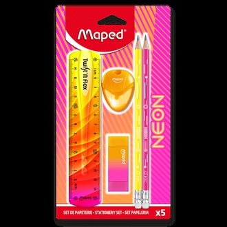 Papírenské zboží - Souprava Maped Neon 5 ks