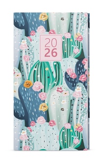 Papírenské zboží - Týdenní diář - Jakub - Lamino - kapesní - Kaktus