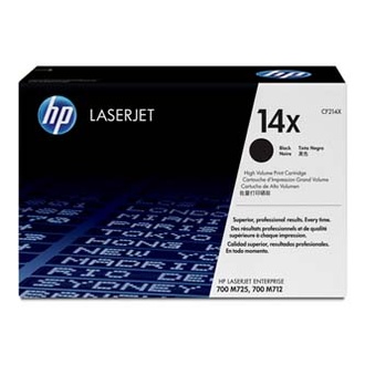 Papírenské zboží - HP originální toner CF214X, black, 17500str., HP 14X, HP LaserJet Enterprise 700 M712dn,