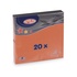 Papírenské zboží - Serviette (PAP FSC Mix) 3-lagig orange 33 x 33 cm [20 St.]