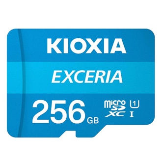 Papírenské zboží - Kioxia Paměťová karta Exceria (M203), 256GB, microSDXC, LMEX1L256GG2, UHS-I U1 (Class 10)