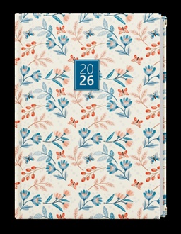 Papírenské zboží - Týdenní diář - Oskar - Lamino - A5 - Motýli