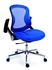 Papírenské zboží - Ergonomischer Bürostuhl, Netzstoff, Netzrücken, Gestell Chrom, MaYAH,Spir