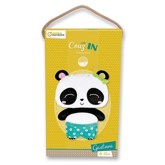 Papírenské zboží - Kreativní sada Avenue Mandarine Dětské šití panda Gustave