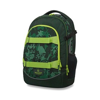 Papírenské zboží - Školní batoh Walker Fame Uni Camo Green