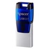 Papírenské zboží - Apacer USB flash disk OTG, USB 3.0 (3.2 Gen 1), 16GB, AH179, silbern, AP16GAH179U-1, mit einer Kappe