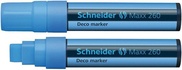 Papírenské zboží - Kreidemarker Maxx 260, hellblau, 2-15mm, flüssig, SCHNEIDER