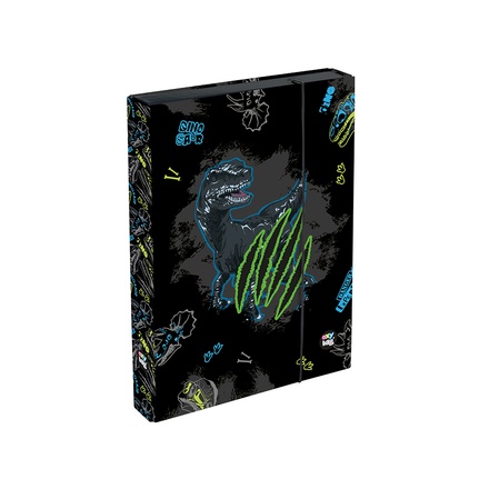 Papírenské zboží - Box na sešity A4 Jumbo OXY GO Dino