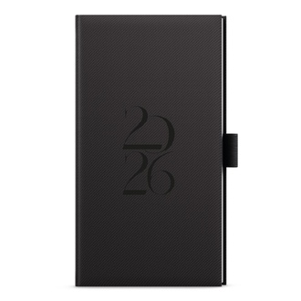 Papírenské zboží - Týdenní diář - Jakub - Deny - kapesní - černá