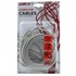 Papírenské zboží - UTP-Patchcord, Cat.5e, RJ45 M-5m, ungeschirmt, grau, Logo, Blister