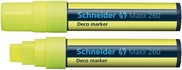 Papírenské zboží - Kreidemarker Maxx 260, gelb, 2-15 mm, SCHNEIDER