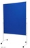 Papírenské zboží - Moderations-Textilboard grau 120x150 cm - faltbar