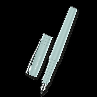 Papírenské zboží - Plnicí pero Faber-Castell Poly Pen F, caribic blue