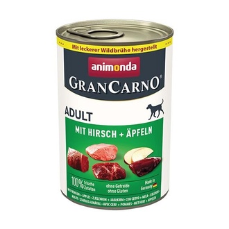 Papírenské zboží - GRANCARNO Adult - s jelením masem a jablky 400 g