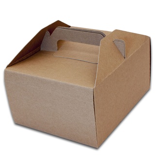 Papírenské zboží - Výslužková krabice KRAFT 18,5x15x9,5 cm [50 ks]