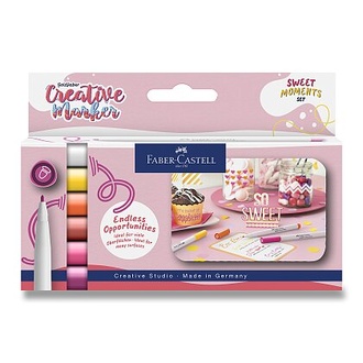 Papírenské zboží - Popisovače Faber-Castell Creative Sweet - 6 ks