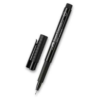 Papírenské zboží - Popisovač Faber-Castell Pitt Artist Pen S, černý