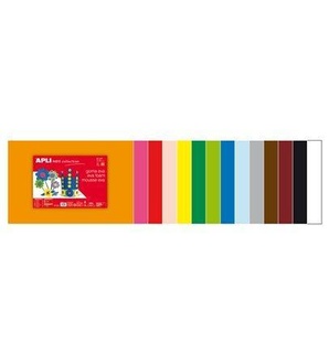 Papírenské zboží - Pěnová guma "Eva sheets", oranžová, 400x600 mm, APLI