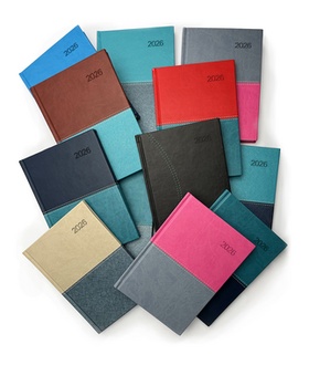 Papírenské zboží - Týdenní diář - Oskar - Vivella - A5 - mix