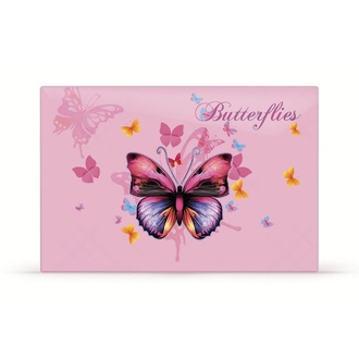 Papírenské zboží - Podložka na stůl 60x40cm Motýl