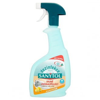 Papírenské zboží - Sanytol dezinfekční odmašťující čistič na kuchyně 500 ml