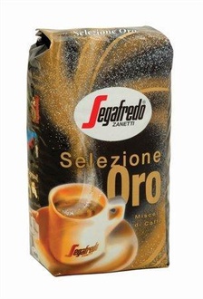 Papírenské zboží - Káva zrnková, pražená, vakuově balené, 1 000 g, SEGAFREDO "Selezione Oro"