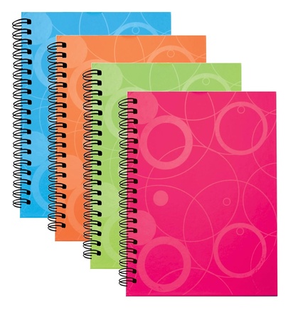 Papírenské zboží - Twin wire blok A4 lamino NEO COLORI assort