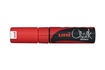 Papírenské zboží - Kreidemarker „PWE-8K“, fluoreszierend rot, 8 mm, UNI