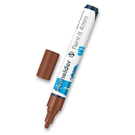 Papírenské zboží - Akrylový popisovač Schneider Paint-It 320 hnědá