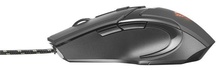 Papírenské zboží - Gaming-Maus „GXT101“, schwarz, kabelgebunden, optisch, USB, TRUST