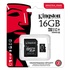 Papírenské zboží - Kingston 16GB, micro SDHC, SDCIT2/16GB, UHS-I U3 (Class 10), V30, A1