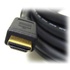 Papírenské zboží - Kabel HDMI M- HDMI M, HDMI HIGH SPEED with ETHERNET, 1m, goldene Konnektore, schwarz