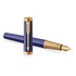 Papírenské zboží - Parker Ingenuity Dark Blue GT Füllfederhalter, Feder M