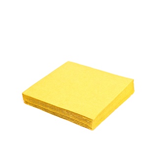 Papírenské zboží - Ubrousky 3-vrstvé, 33 x 33 cm žluté [250 ks]