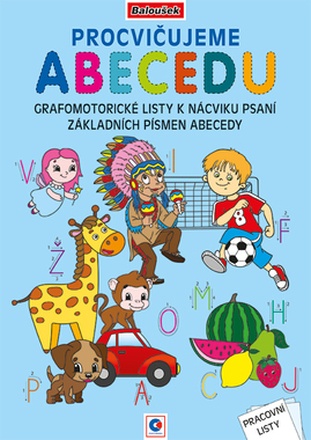 Papírenské zboží - Pracovní listy - A4 - Procvičujeme abecedu