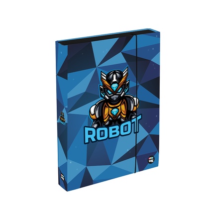 Papírenské zboží - Box na sešity A4 Jumbo OXY Sherpy Robot