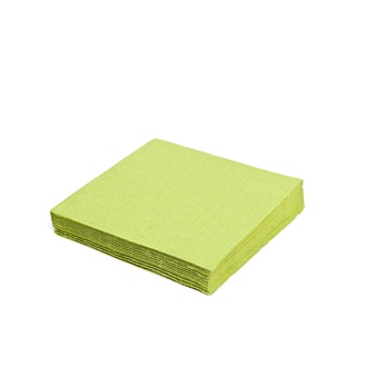 Papírenské zboží - Ubrousky 3-vrstvé, 33 x 33 cm žlutozelené [250 ks]
