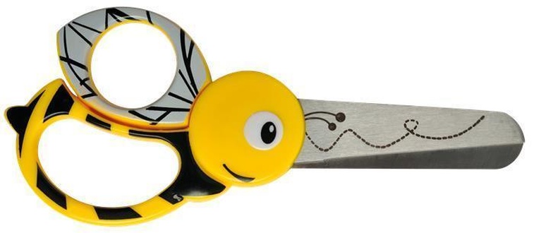 Papírenské zboží - Nůžky dětské, včela, 13 cm, FISKARS 1003747