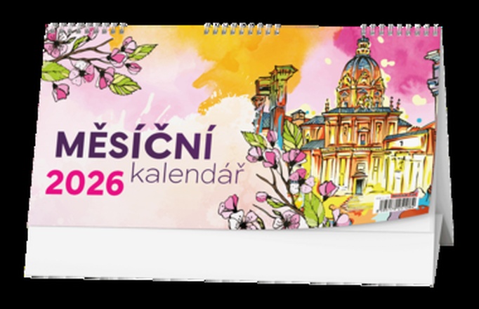 Papírenské zboží - Stolní kalendář - Měsíční kalendář (měsíční kalendárium)