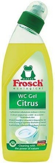 Papírenské zboží - WC čistící gel, citrus, 750 ml, FROSCH