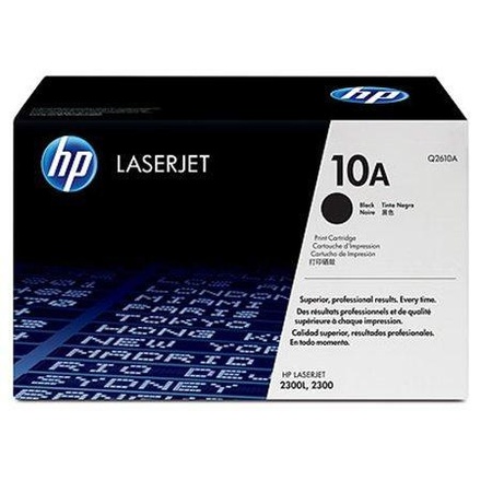 Papírenské zboží - Toner pro "LaserJet 2300 series" tiskárnu, HP "Q2610A" Černá, 6 tis.stran