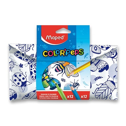 Papírenské zboží - Pouzdro na psací potřeby Color’Peps Pencil Case 24 ks