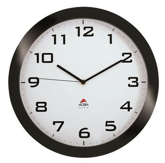 Papírenské zboží - Nástěnné hodiny "Horissimo", bílá, 38 cm, ALBA